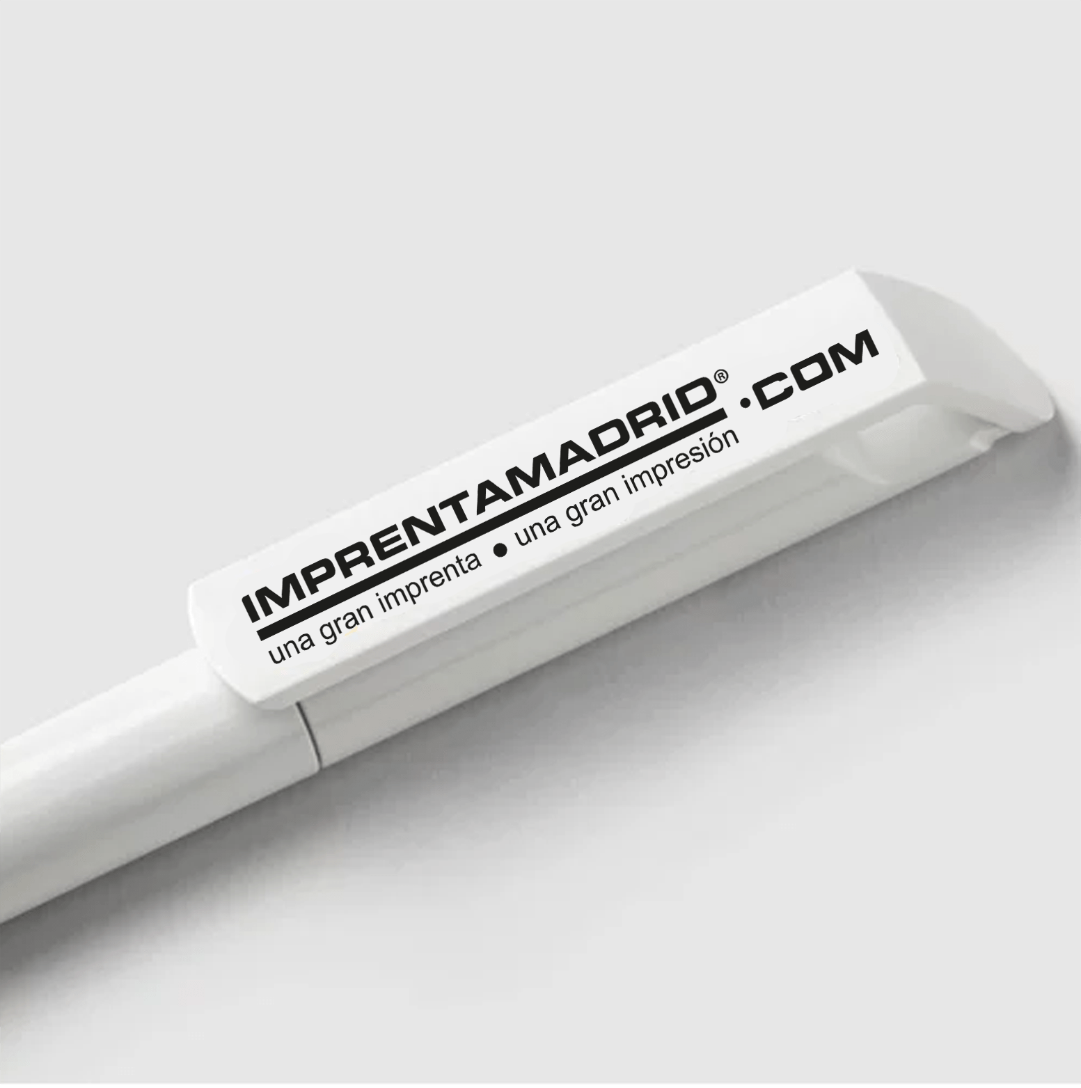 Bolígrafos personalizados de plástico