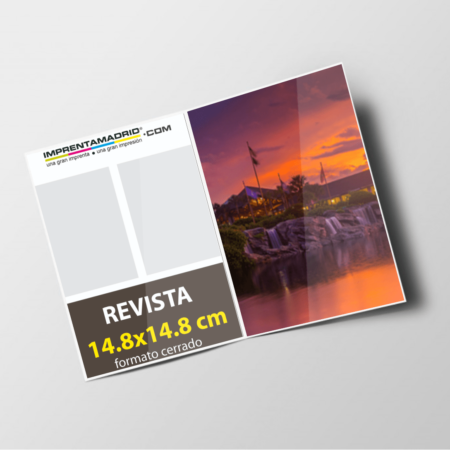Revistas sin cubierta 14.8x14.8 cm express