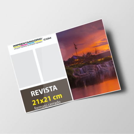 Revistas sin cubierta 21x21 cm Express
