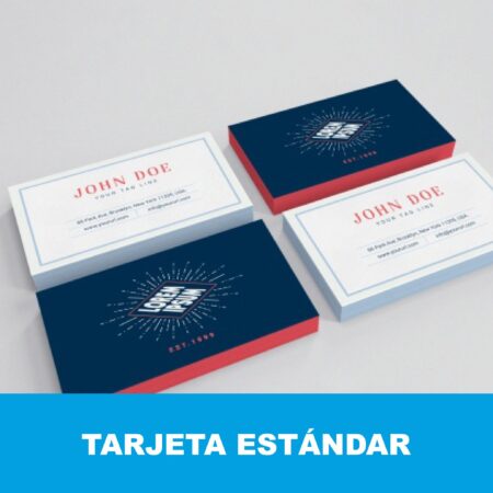 Tarjeta de visita estándar