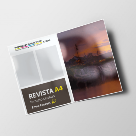 Revistas sin cubierta A4 Express