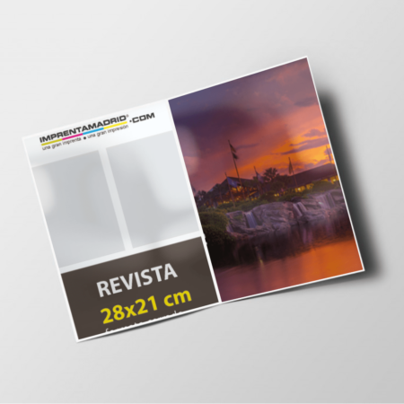 Revistas sin cubierta 28x21 cm express