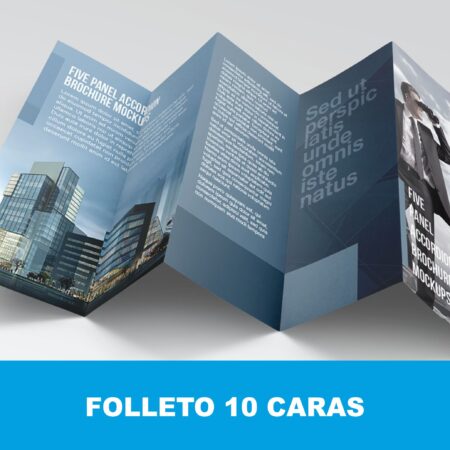 Folleto 10 caras