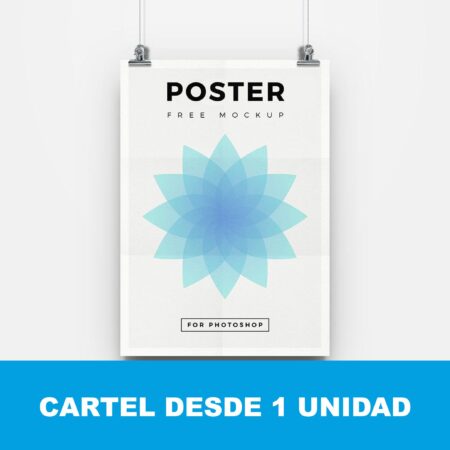 Cartel unidades sueltas