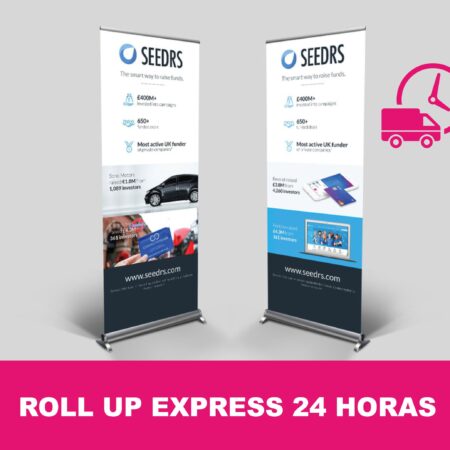  Roll Up baratos expositores banner roll up Madrid 