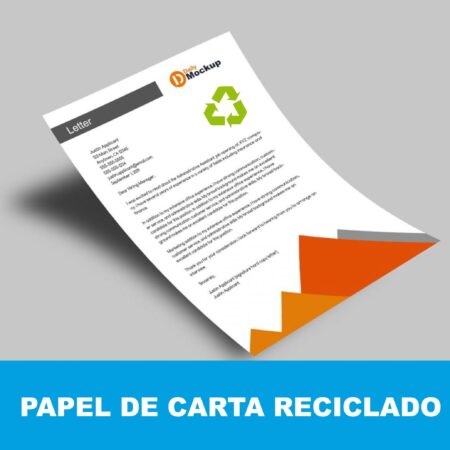Papel de carta reciclado