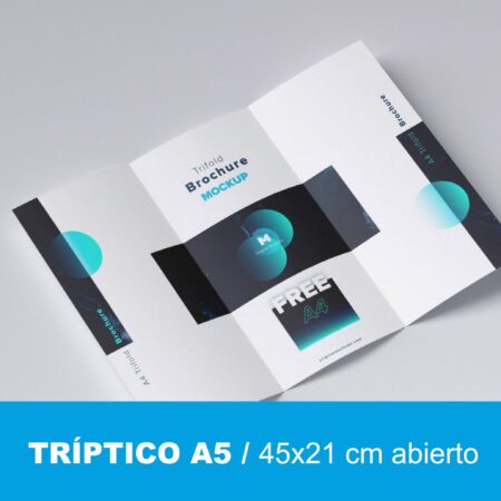 Tríptico A5
