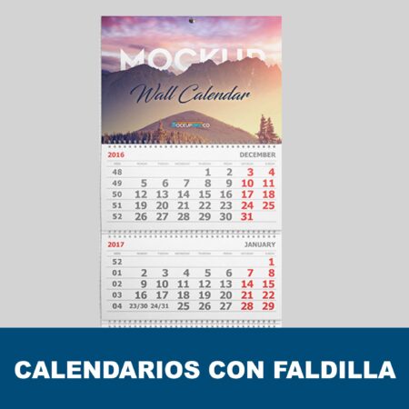 Calendarios con faldilla