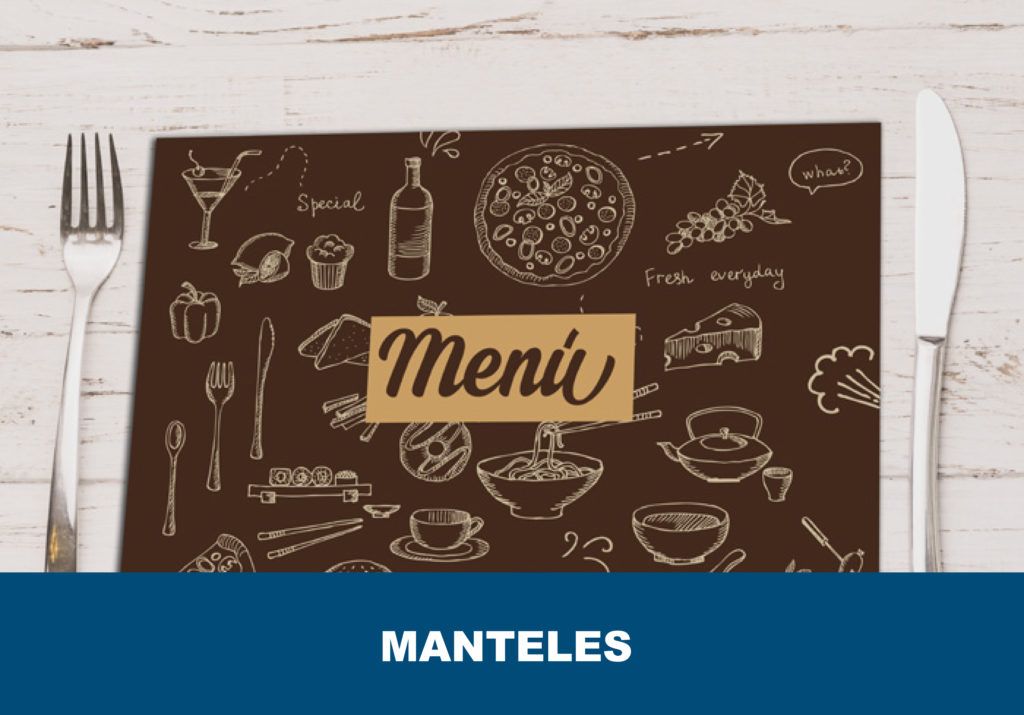 imprimir manteles individuales